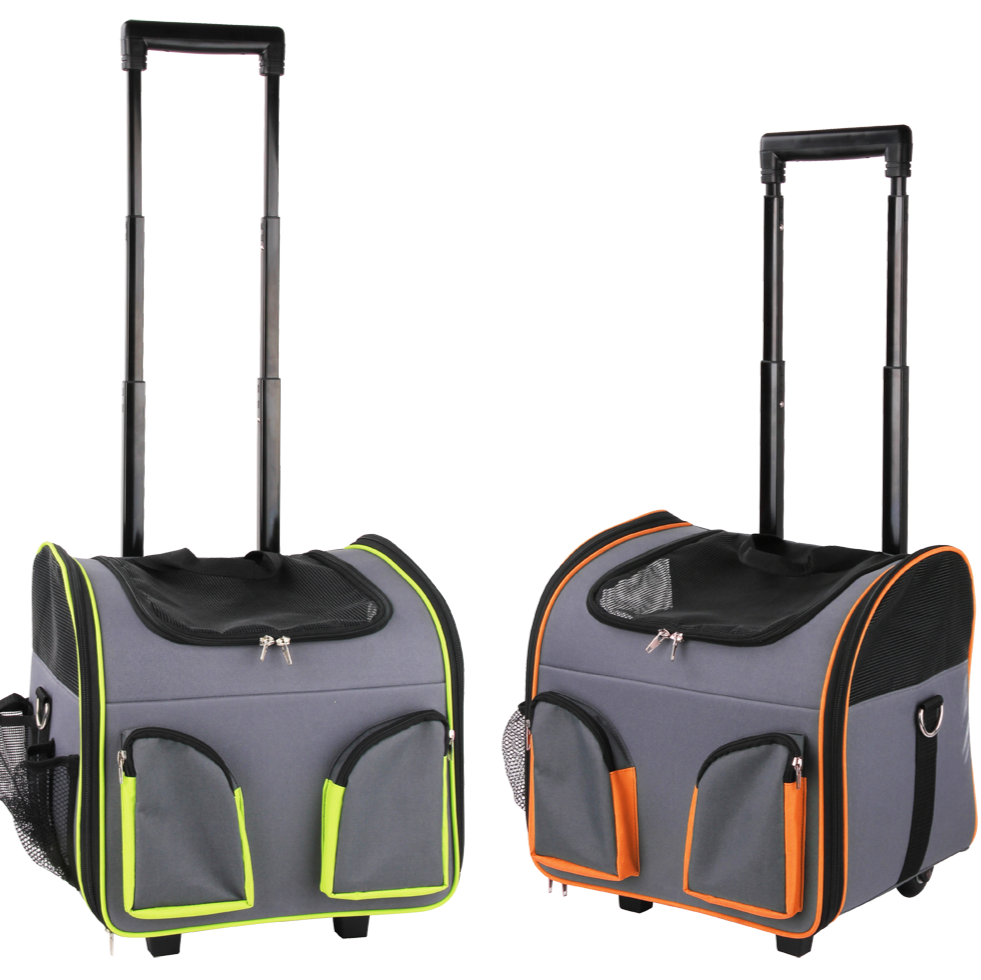 Pawise Pet Trolley Bag – Trasportino 3 in 1 con ruote per cani e gatti fino a 7 kg