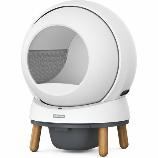 Lettiera autopulente PetSafe SmartSpin con cassetto 6 L e app connessa, dimensioni 53x49x67 cm
