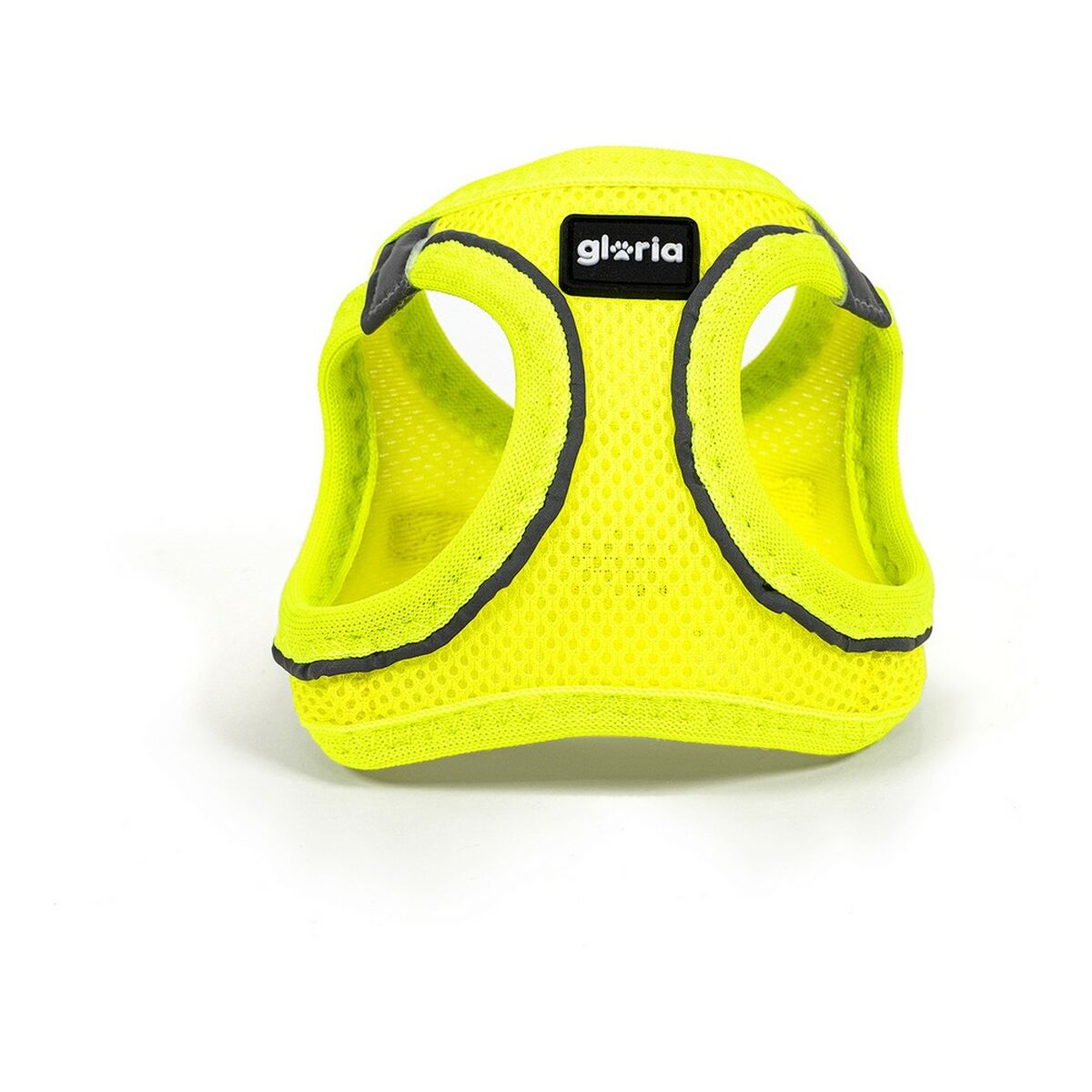 Pettorina regolabile gialla per cani Gloria Air Mesh Trek Star taglia XXXS 18-20 cm