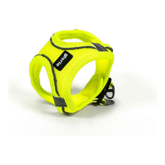 Pettorina regolabile gialla per cani Gloria Air Mesh Trek Star taglia XXXS 18-20 cm