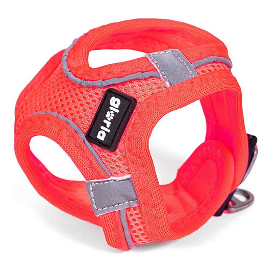 Pettorina regolabile rosa per cani Gloria Air Mesh Trek Star taglia XXXS 18-20 cm