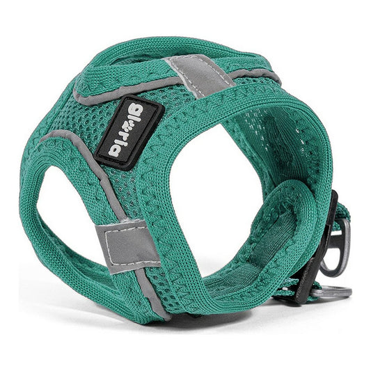 Pettorina regolabile turchese per cani Gloria Air Mesh Trek Star taglia XXXS 18-20 cm