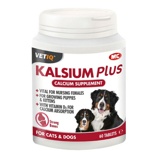 Planet Line Kalsium Plus integratore calcio vitamina per cani – 60 compresse