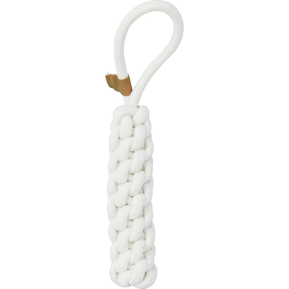 Gioco in cotone naturale con anello per cani – Pawise Premium Cotton Toy Stick 33 cm