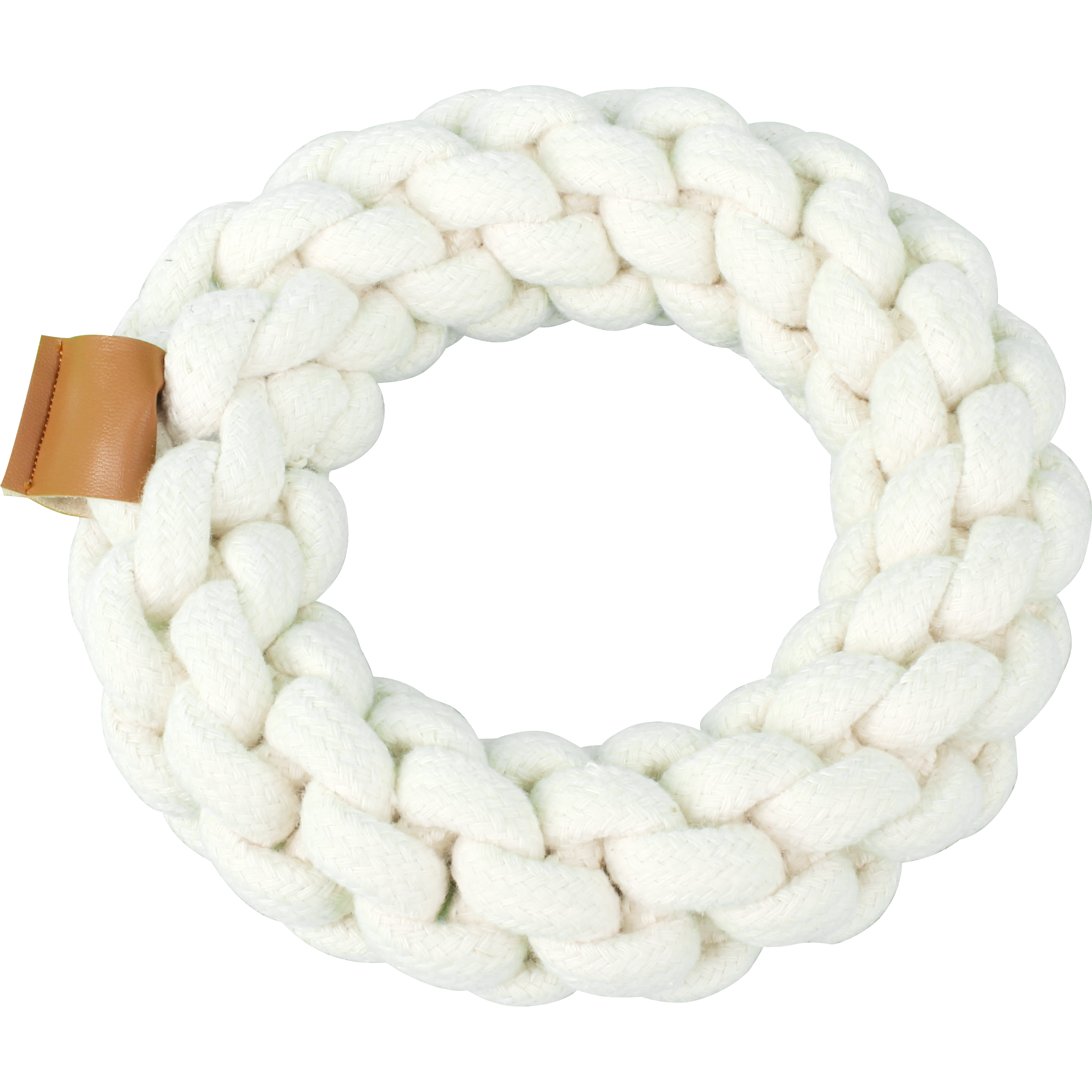 Gioco ad anello in cotone naturale per cani – Premium Cotton Toy Ring Pawise