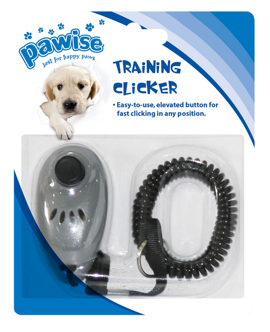 Training clicker Pawise per addestramento cani con rinforzo positivo