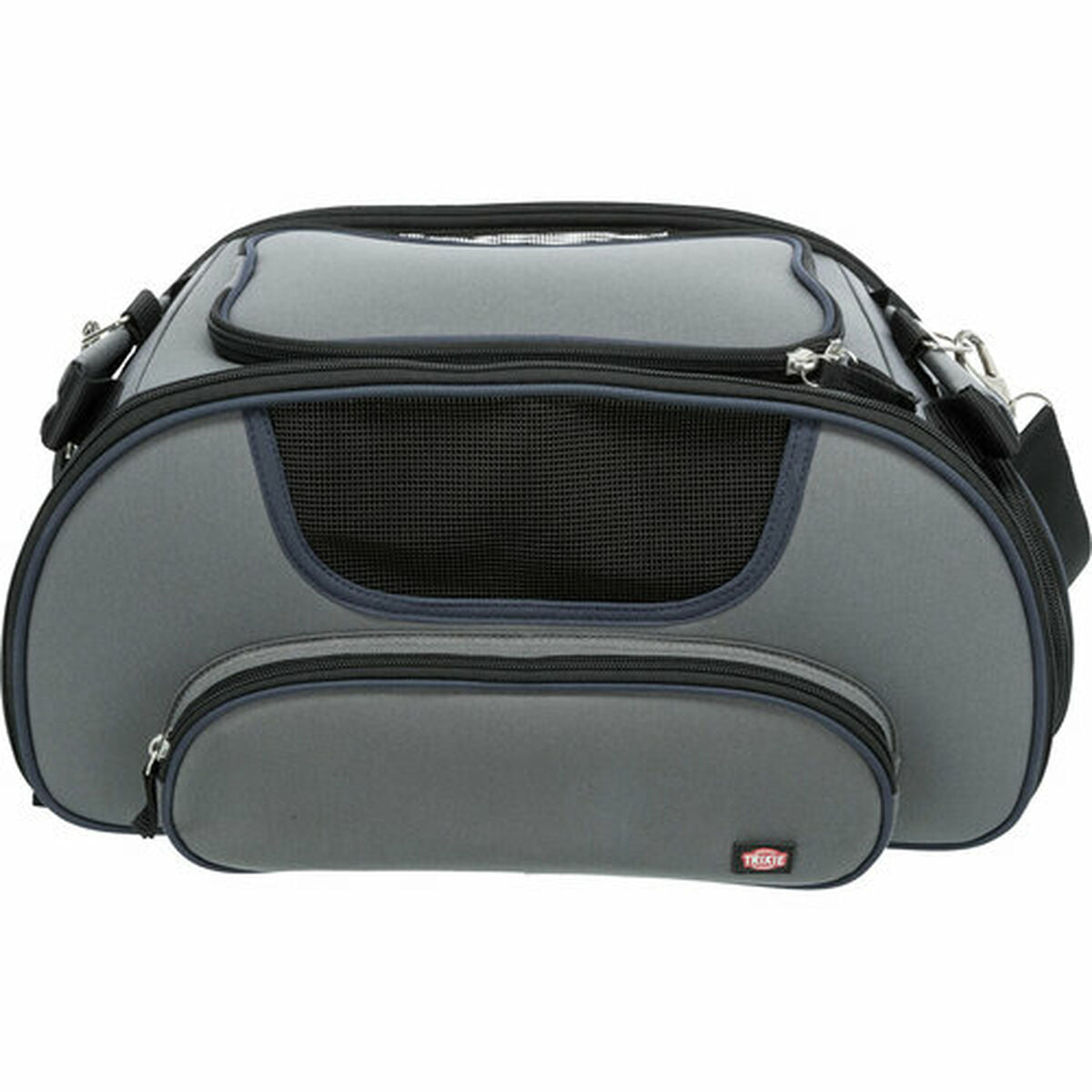 Borsa per Animali Trixie Airline Wings Blu Grigia (28 × 23 × 46 cm)-9