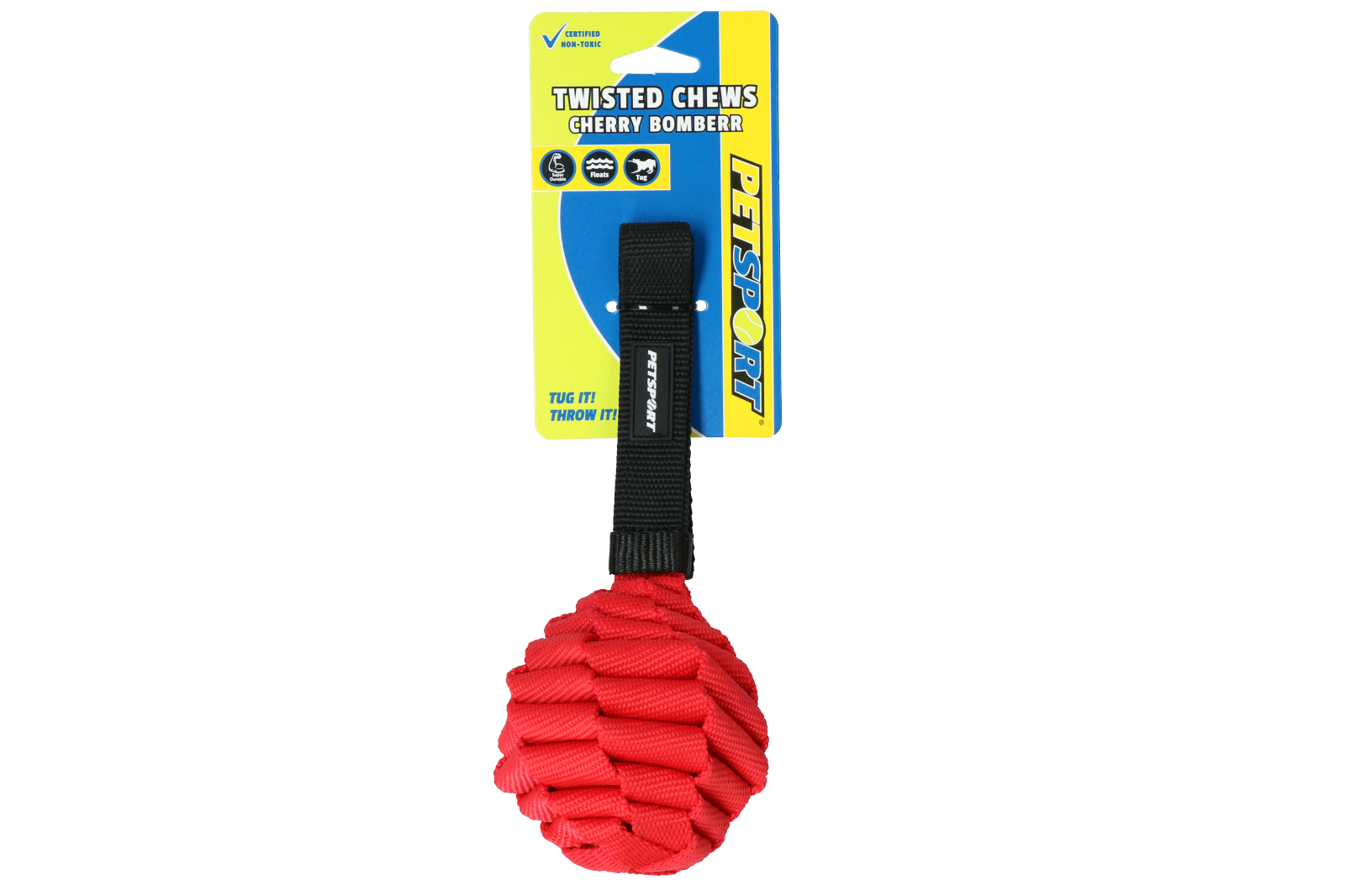 Cherry Bomberr Petsport – gioco galleggiante con corda per cani